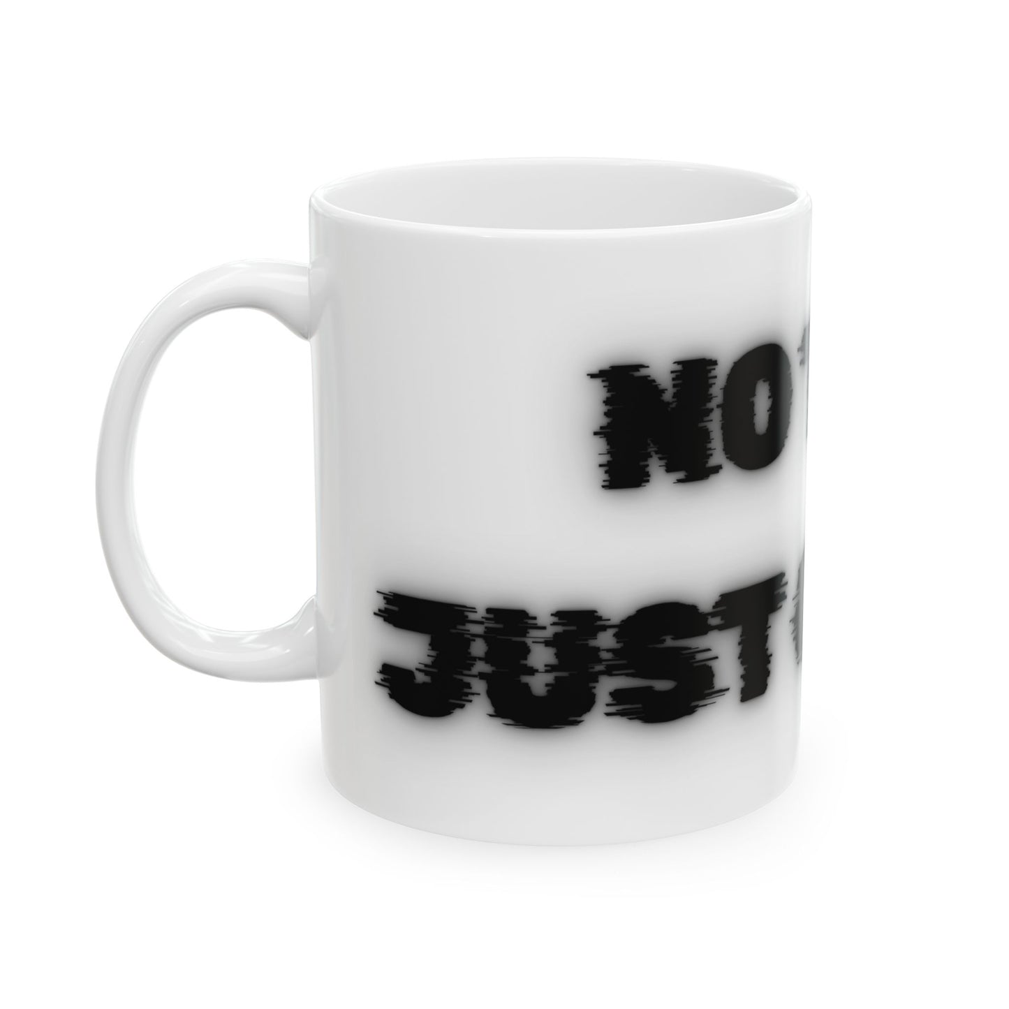 NO TAX, JUST COFFEE MUG WHITE